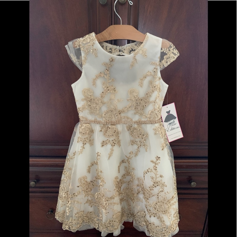 Girls special occasion dress. Size 8.